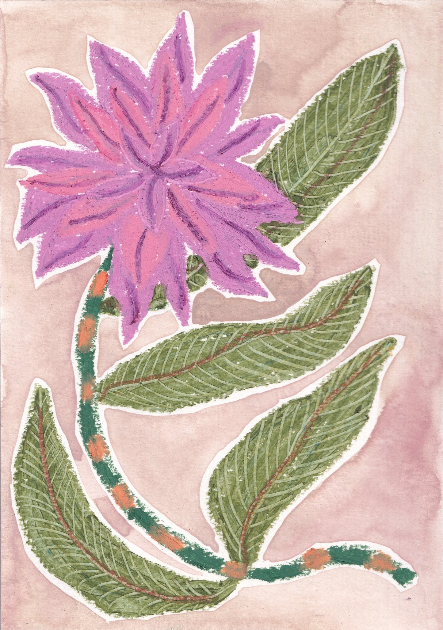 Jasmyn Kopcsandy, 'Purple Dahlia' 2024