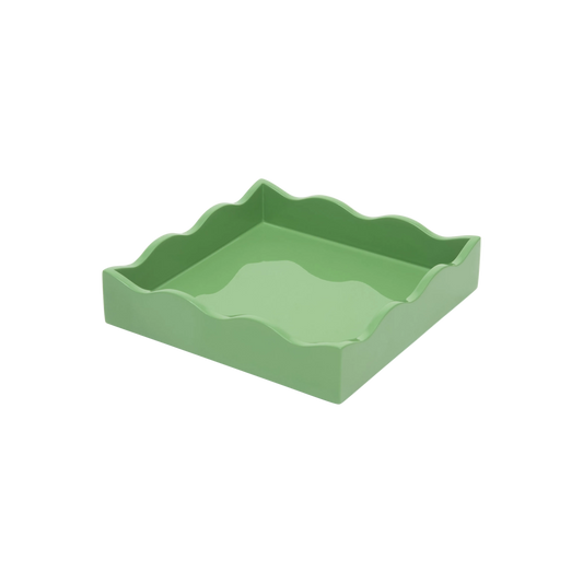 Square Allegra Tray in Green