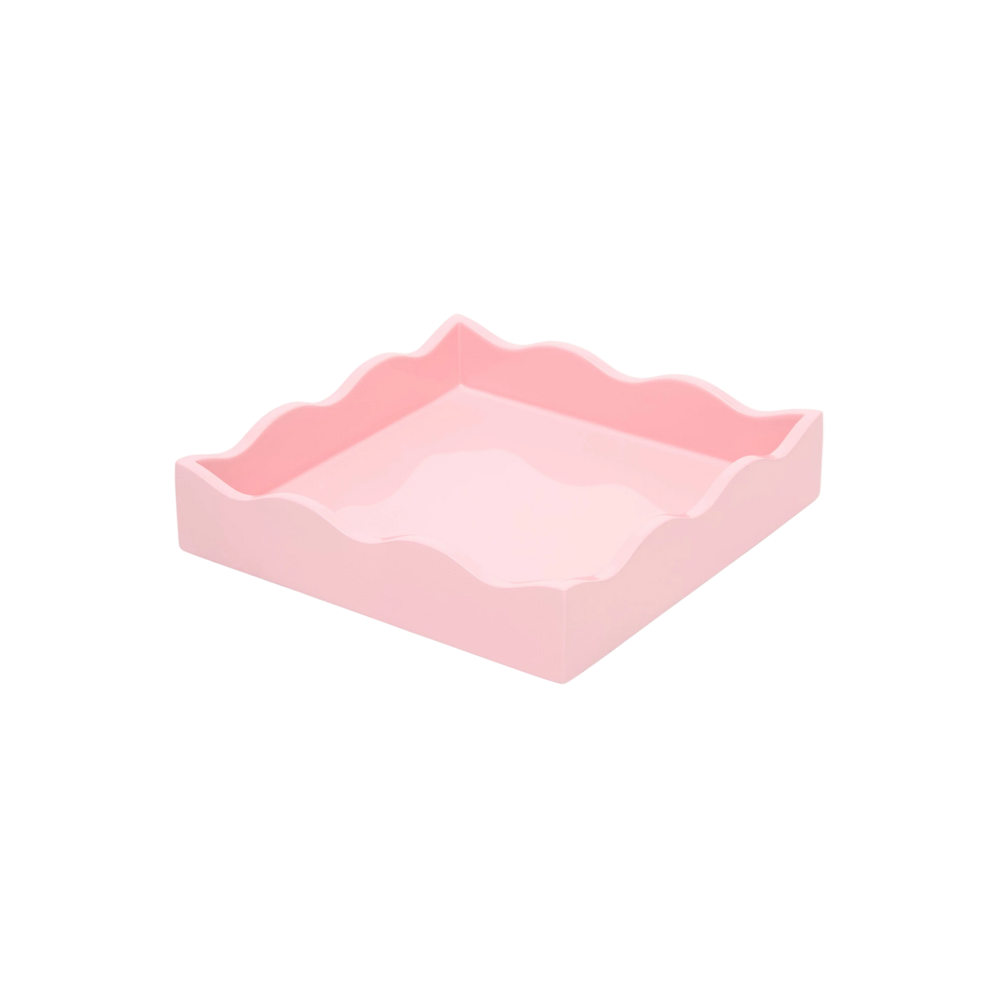 Square Allegra Tray in Pink