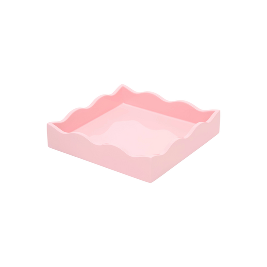 Square Allegra Tray in Pink