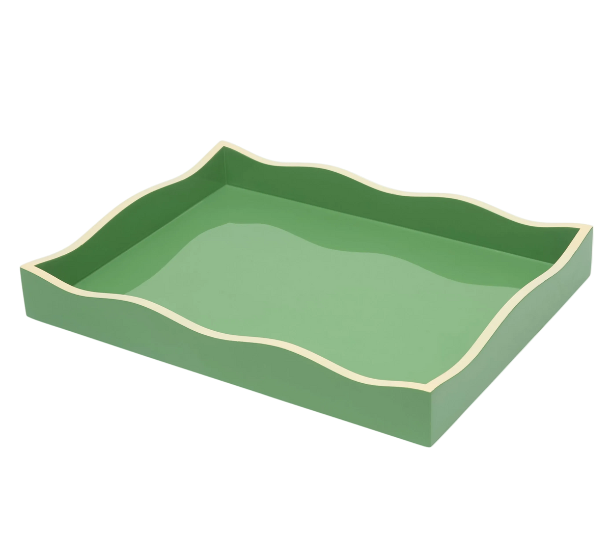 Allegra Wiggle Tray in Green