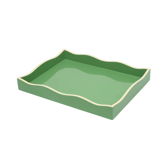 Allegra Wiggle Tray in Green