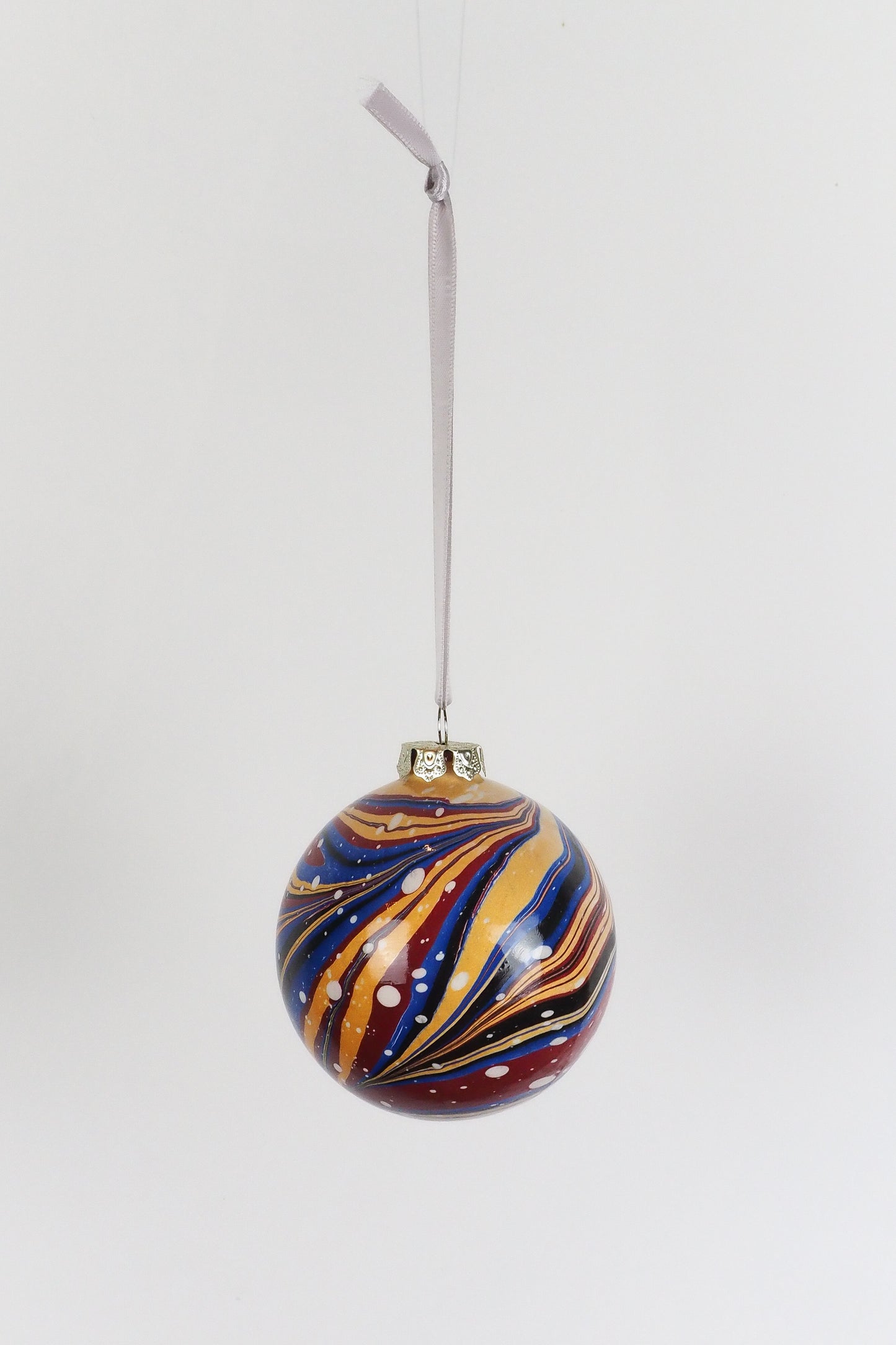 Wildmore Hand Marbled Large Kilim Bauble