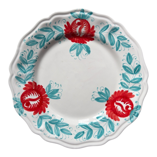 Ivo Angel, The Bianco Rose Dinner Plate
