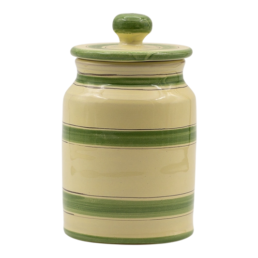 Ivo Angel, The Classic Italian Style Storage Jar with Lid