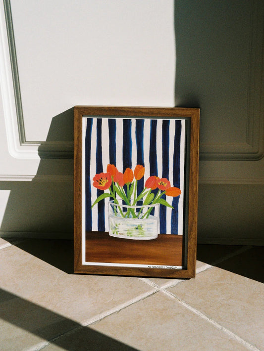 Beatriz Sanches Cartas, 'Primavera na jarra' print