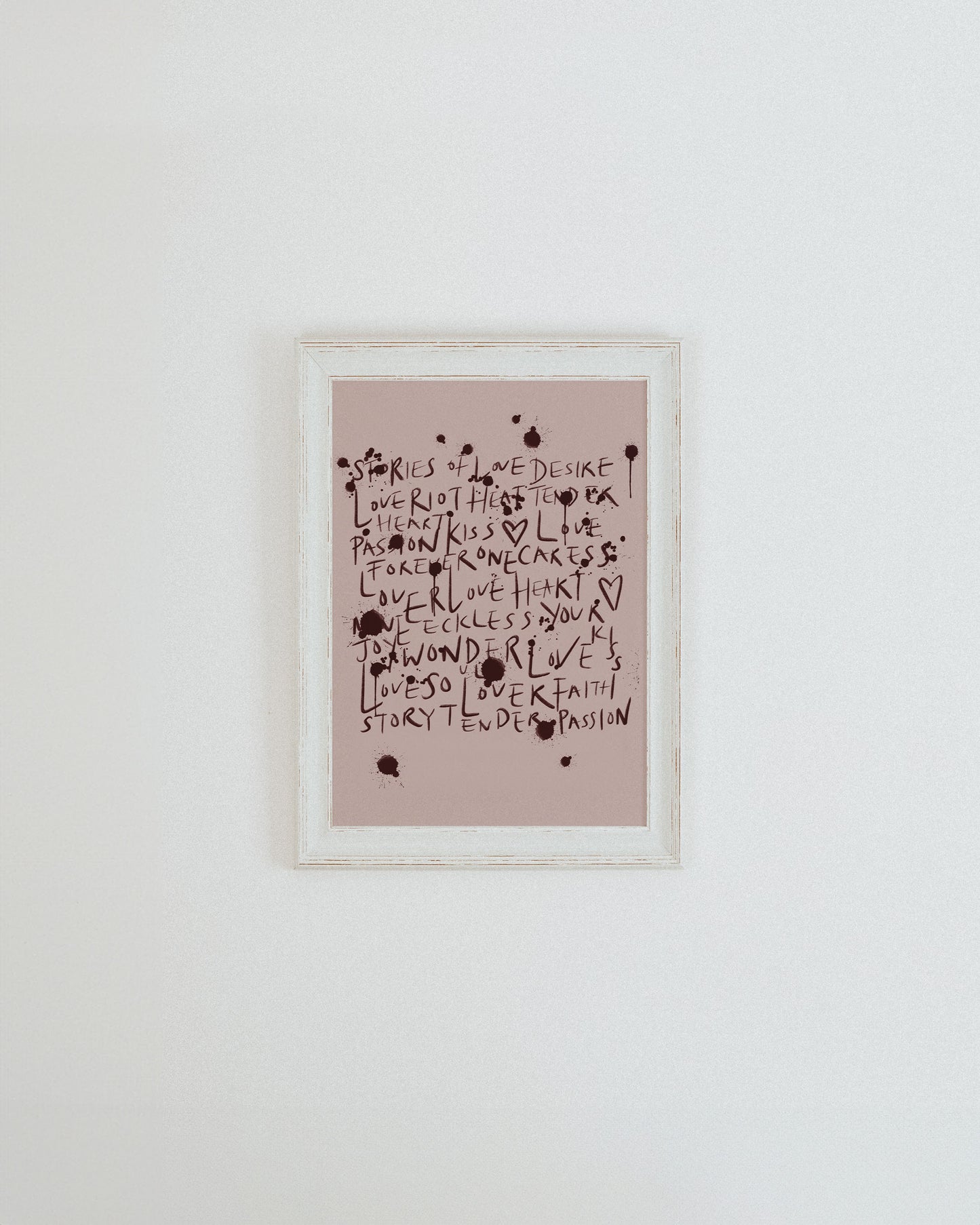 Jenna Elsby-Bennett, 'Reckless Love - Bone' Print