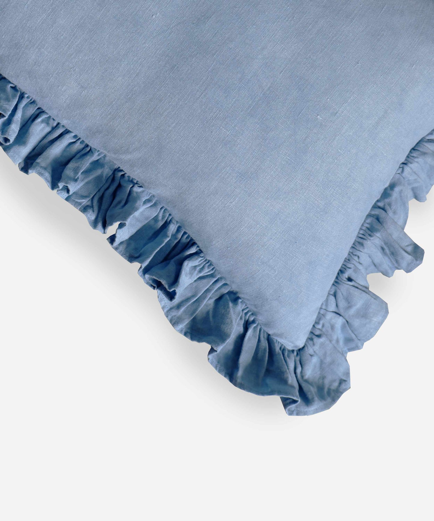 Eldorado, Ruffle Cushion in Blue