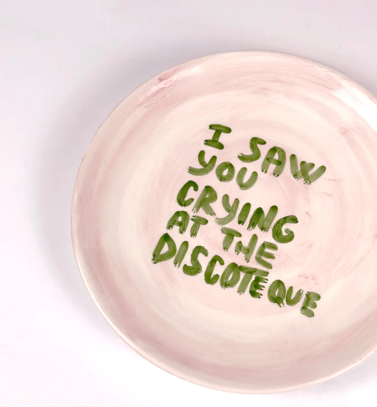 Musae Studio, "I saw you crying in the disco" Dish