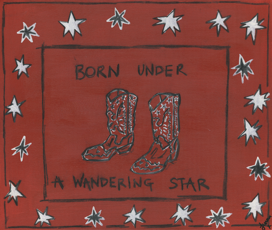 Jenna Elsby-Bennett, 'Born Under a Wandering Star' 2024