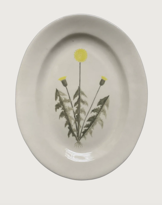 Paige Mitchell, Dandelion Medium Platter