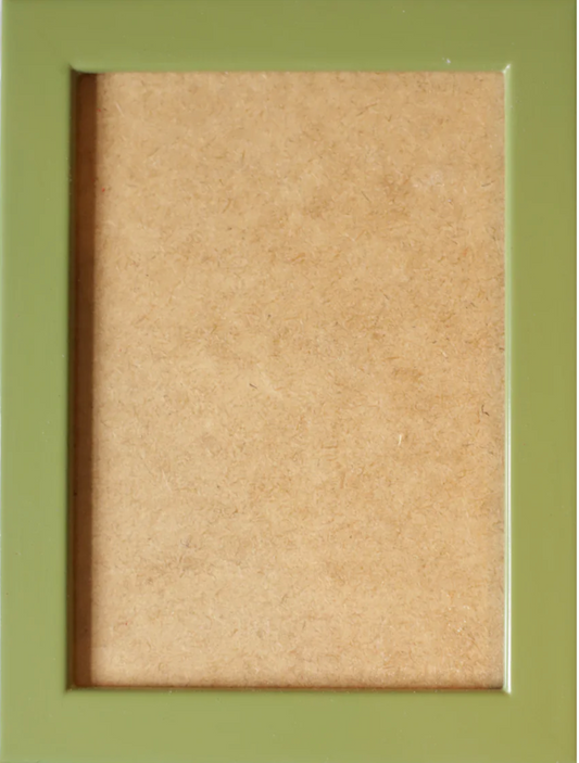 Bertola Home, Light olive Lacquered Wood Flat Frame