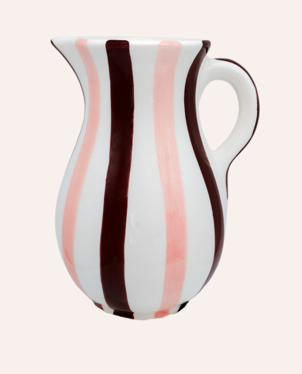 Woven Rosa, Neapolitan Jug