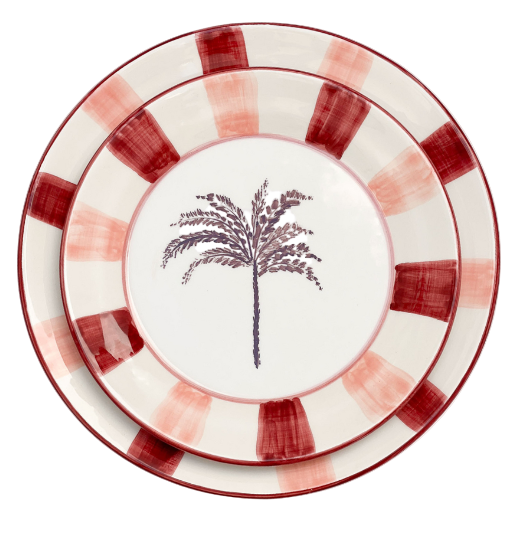 Woven Rosa Wave Palmera Serving Set