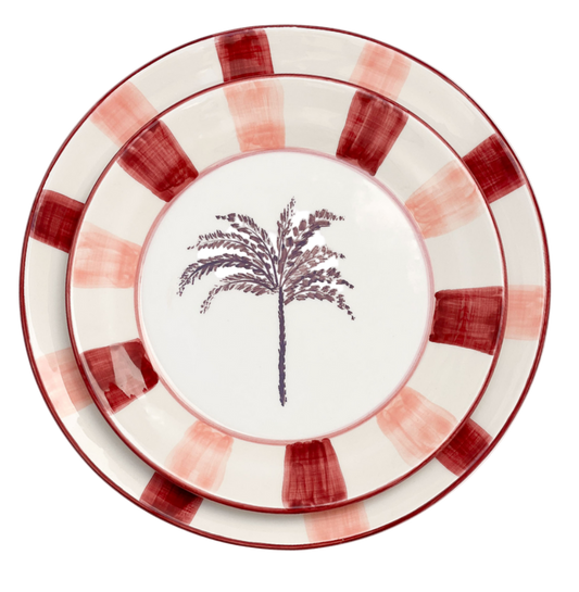 Woven Rosa Wave Palmera Serving Set