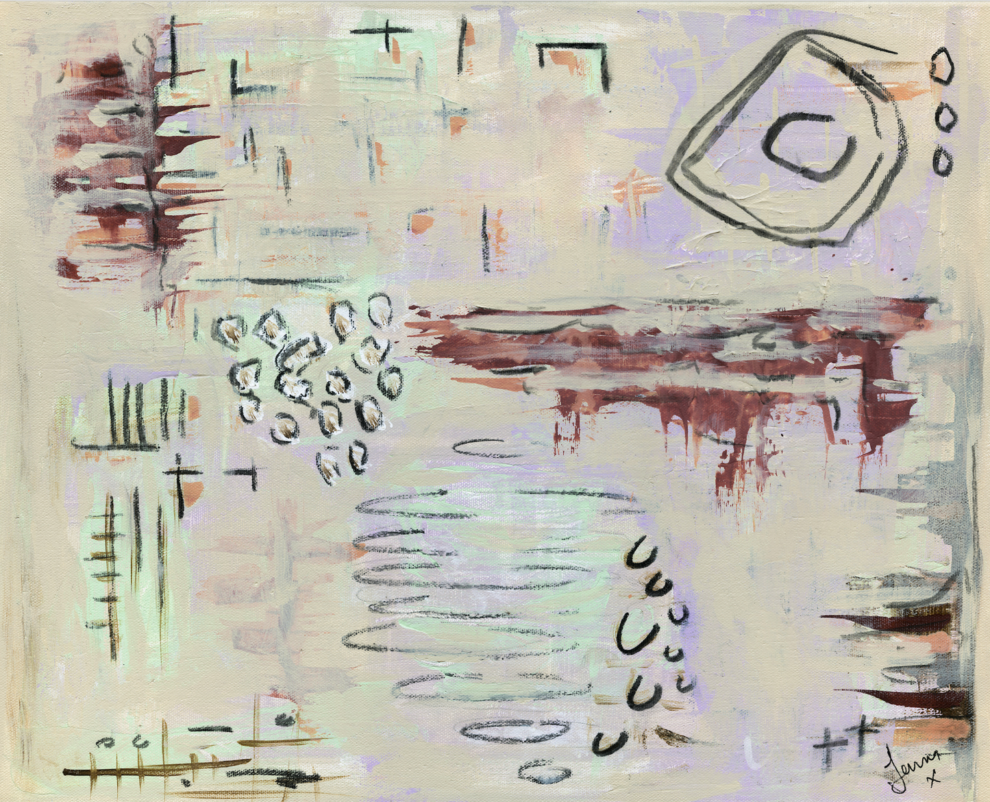 Jenna Elsby-Bennett, 'Marshmallow Skies' 2025