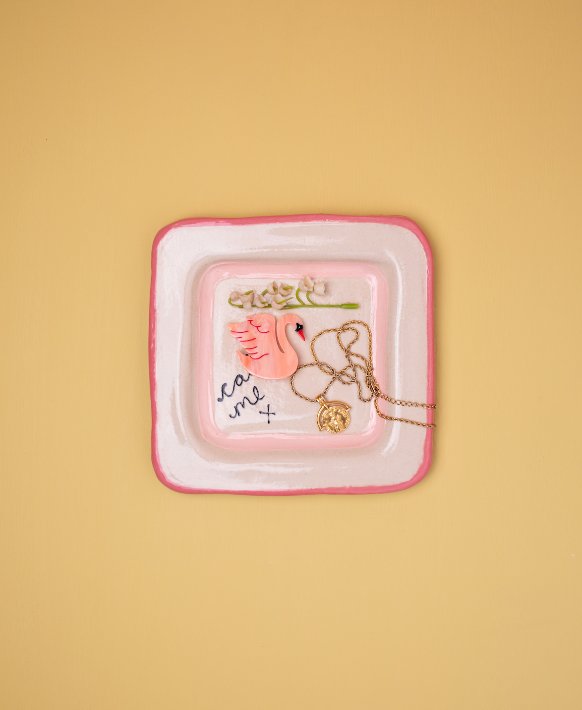 Domenica Marland x L&Clay Call Me Trinket Tray