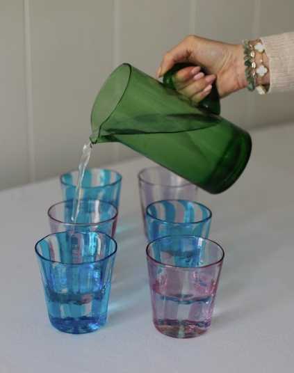 The Giorgio Tumbler in Amethyst, Set of Four