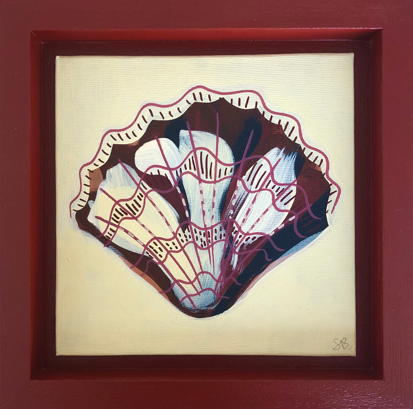 Sian Beck, 'Beach treasure no.2' 2025