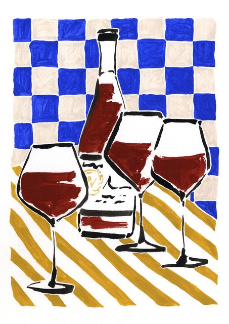 Grace Percival, 'Wine Club'