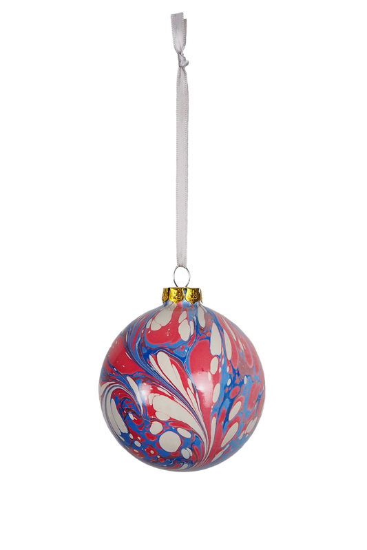 Wildmore Hand Marbled Large Jack Bauble