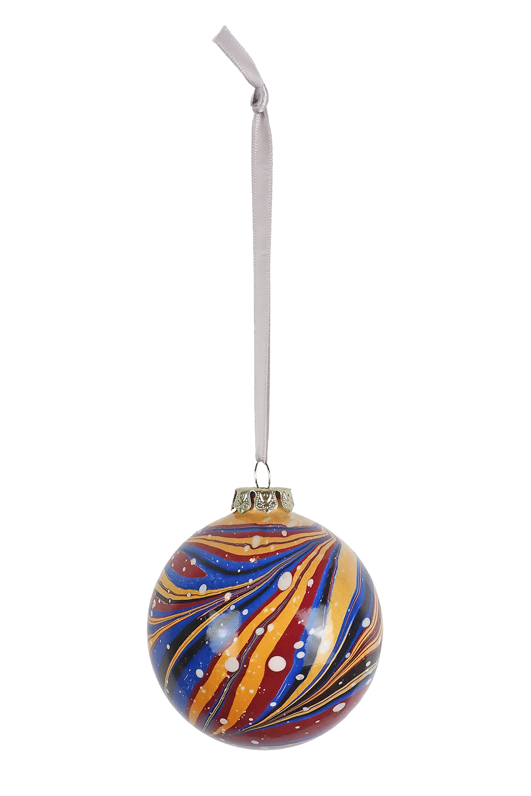 Wildmore Hand Marbled Large Kilim Bauble