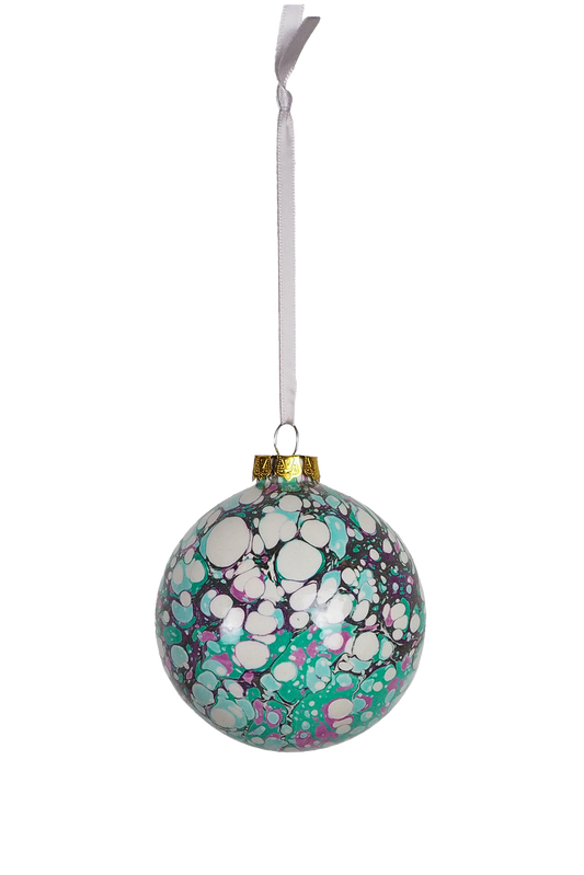 Wildmore Hand Marbled Large Venom Bauble