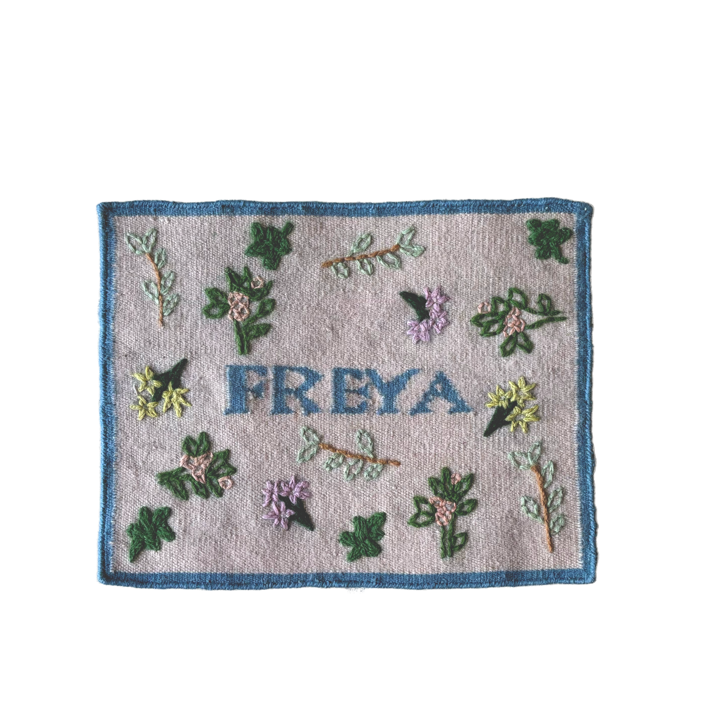 Sparrow and Grass, 'The Woodland Embroidery'