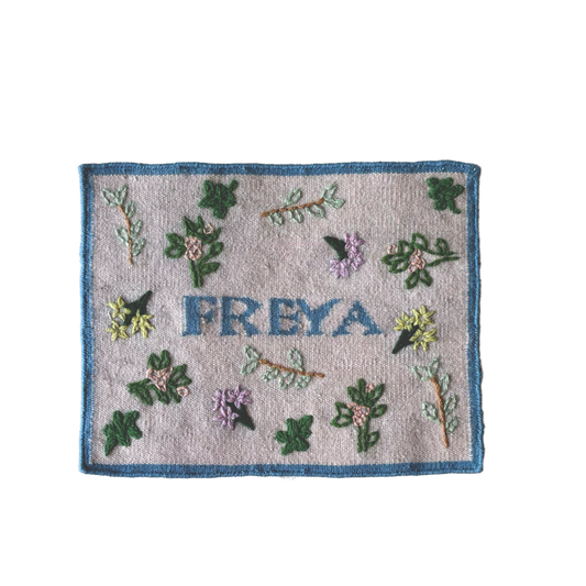 Sparrow and Grass, 'The Woodland Embroidery'