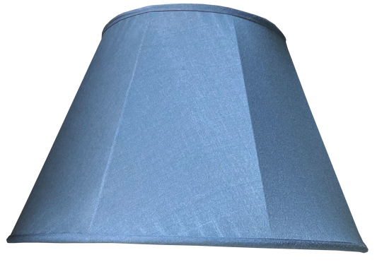 The Silo Collective, Octagon Silk Lampshade, Blue