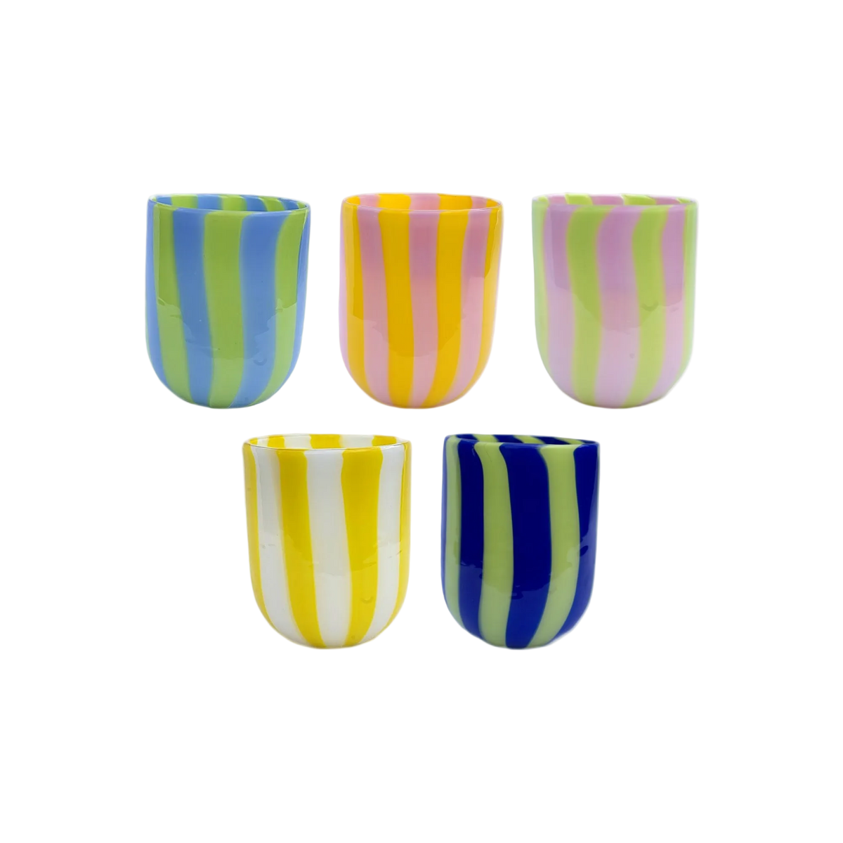Set of Murano Maxi Tumblers Gift Set