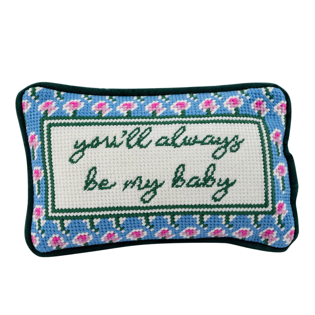 My Baby Needlepoint Pillow