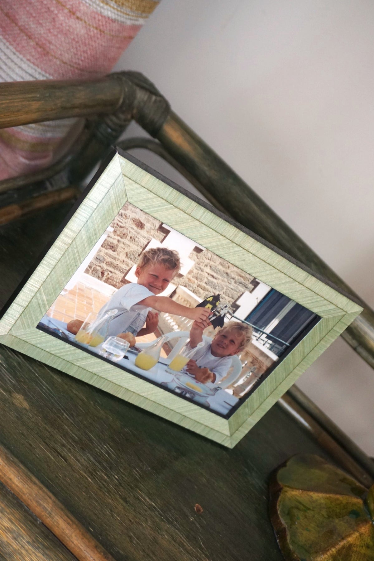 Marquetry Frame in Sage
