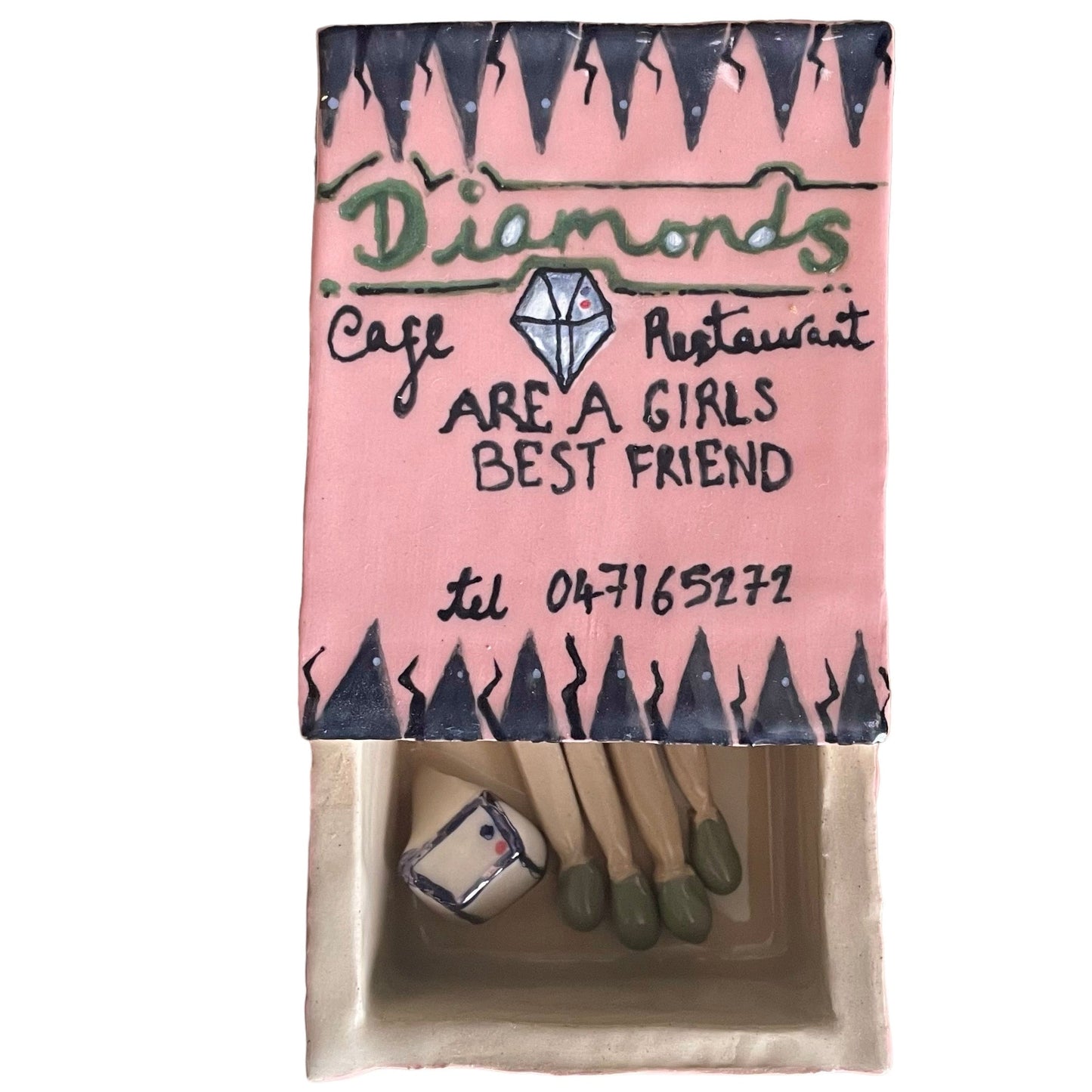 L&Clay Diamonds Matchbox