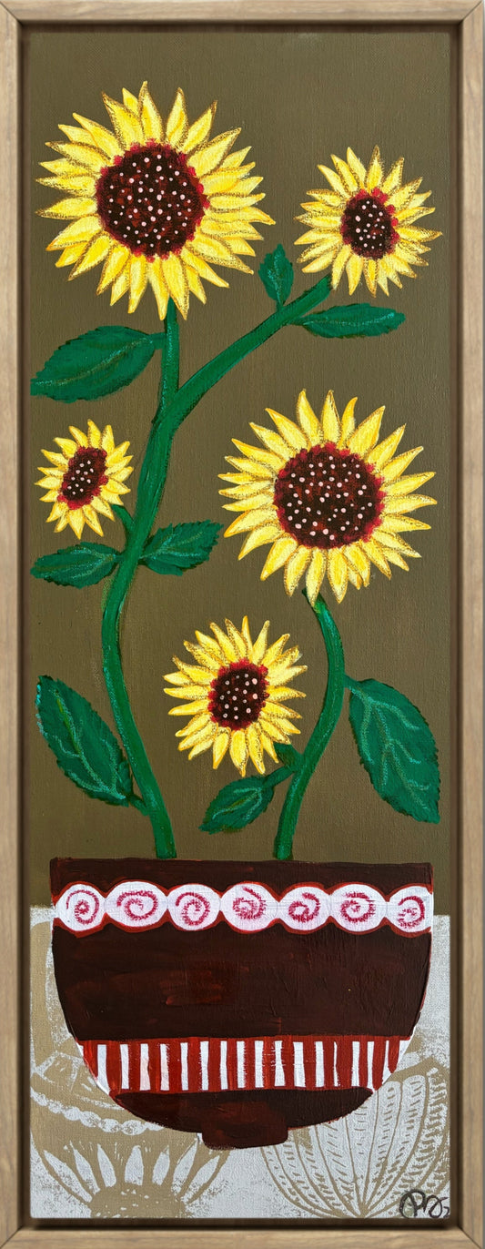 Paula Arango, 'Madrid sunflowers' 2025