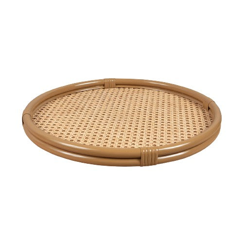 Trove, 'Brown Sugar Round Tray'