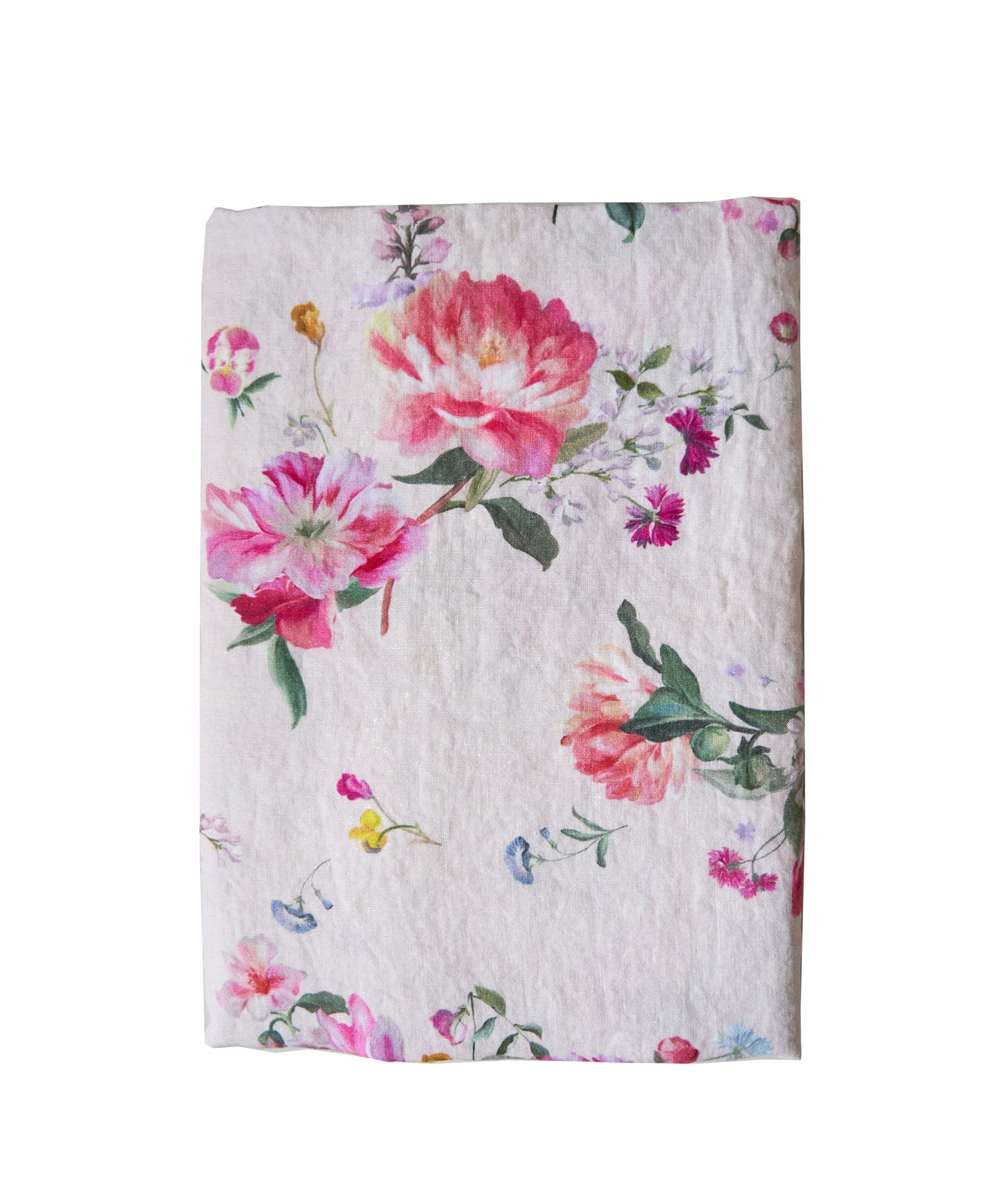 By Hope Peony Bloom Linen Tablecloth