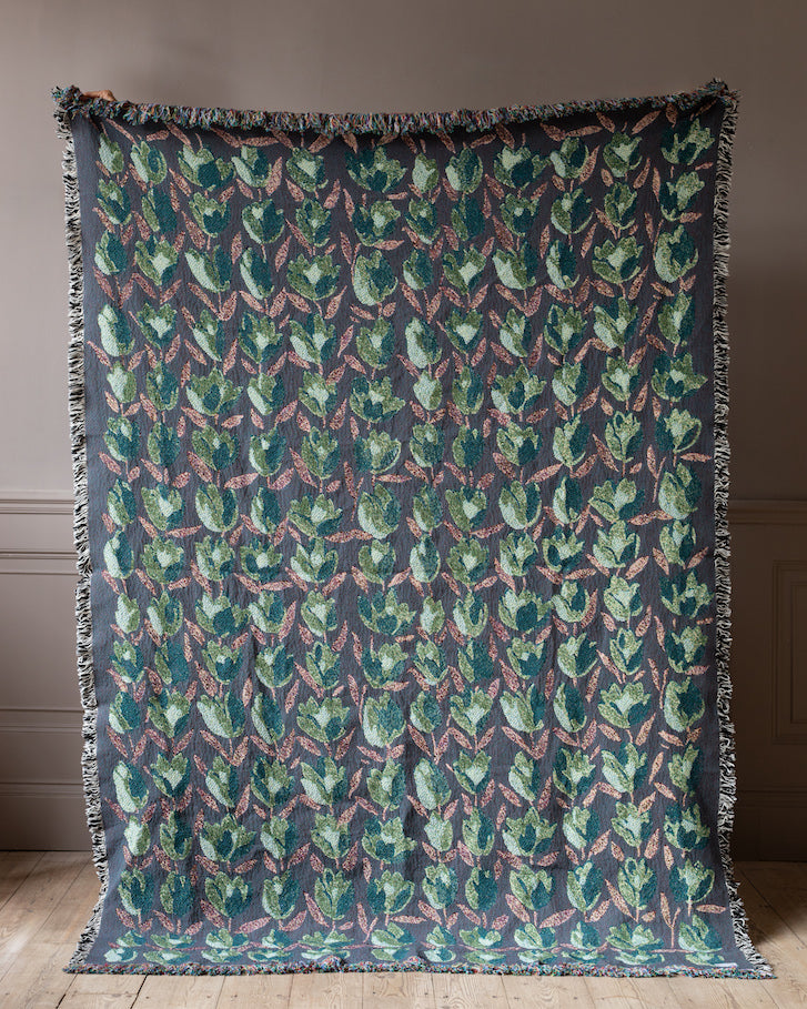 Print Sisters Tulip Kisses Blanket